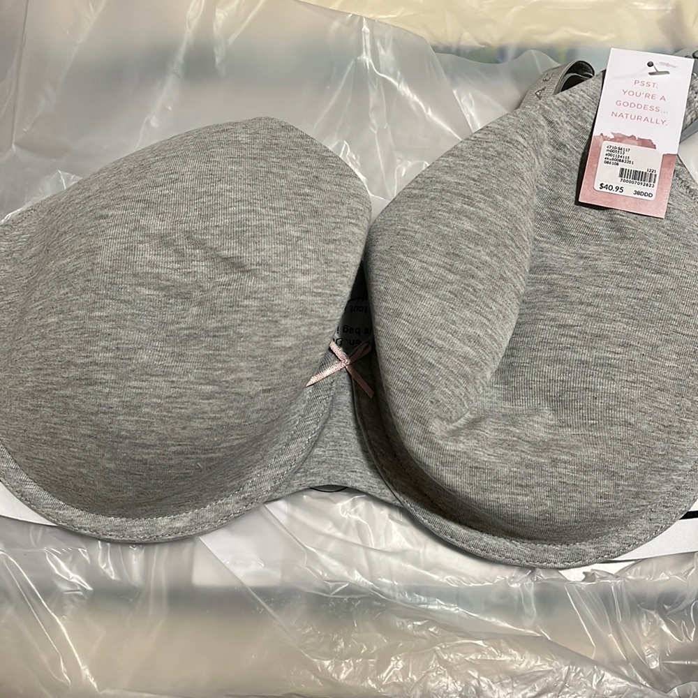 Lane Bryant Gray Bra 38DDD